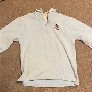 Light blue Disney quarter zip